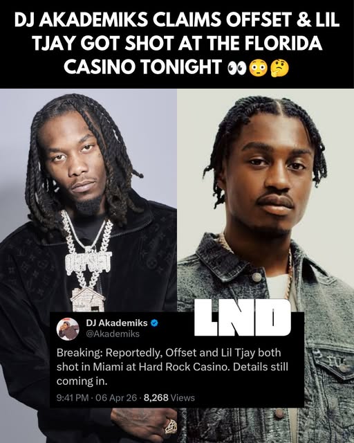 UPDATE: Lil TjayAnd Migos Rapper Offset Shooting